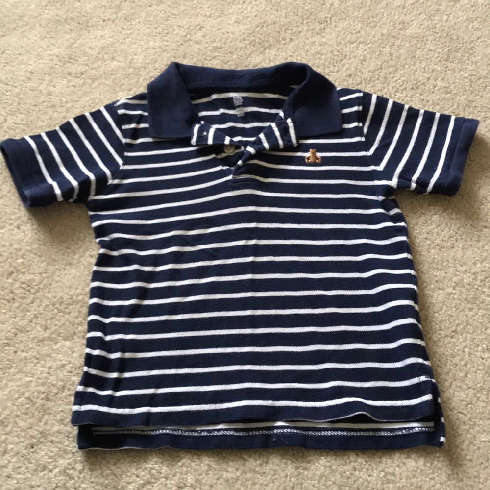 Striped GAP polo shirt